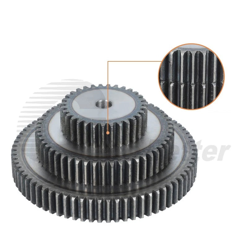 3/4/5 Mod 10T - 32T Spur Gear 45# Steel Pinion Gear Thickness 30mm 35mm 40mm