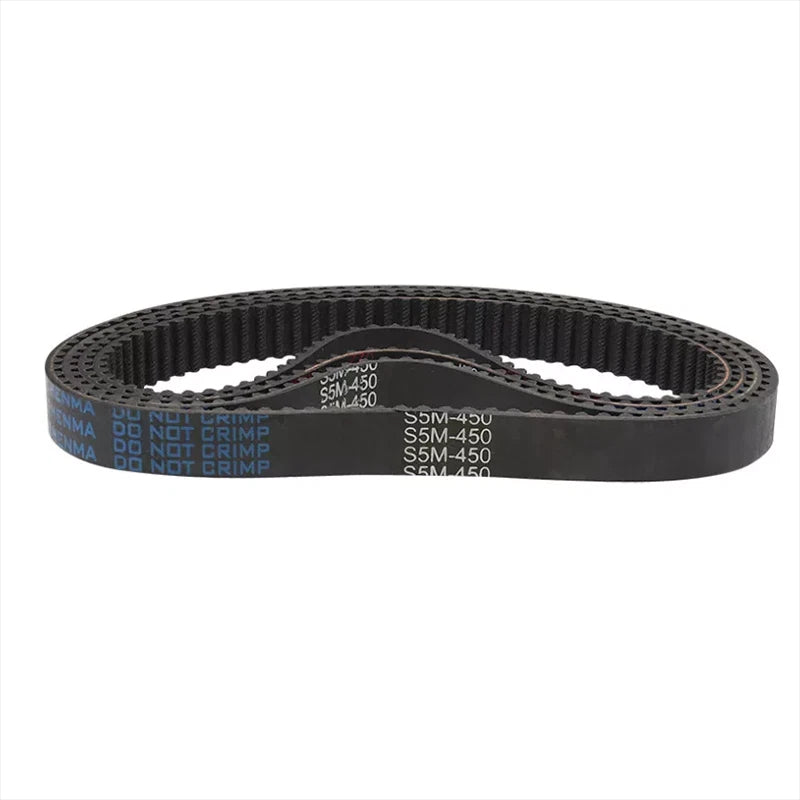 S5M Rubber Timing Belt Closed Loop | 15/20/25/30mm Wide | 250–2800mm Perimeter