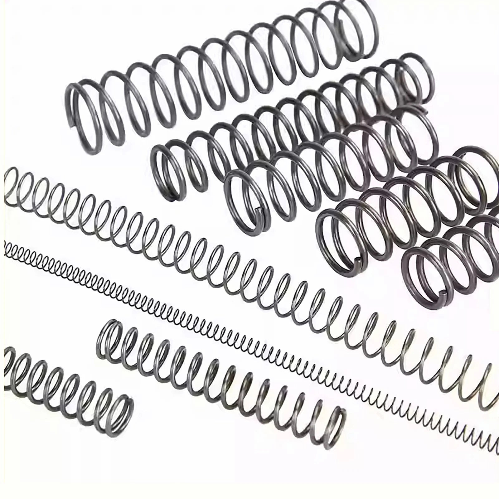 10Pcs Compression Spring Steel 0.8mm Wire Dia 4 - 12mm OD Small Pressure Springs