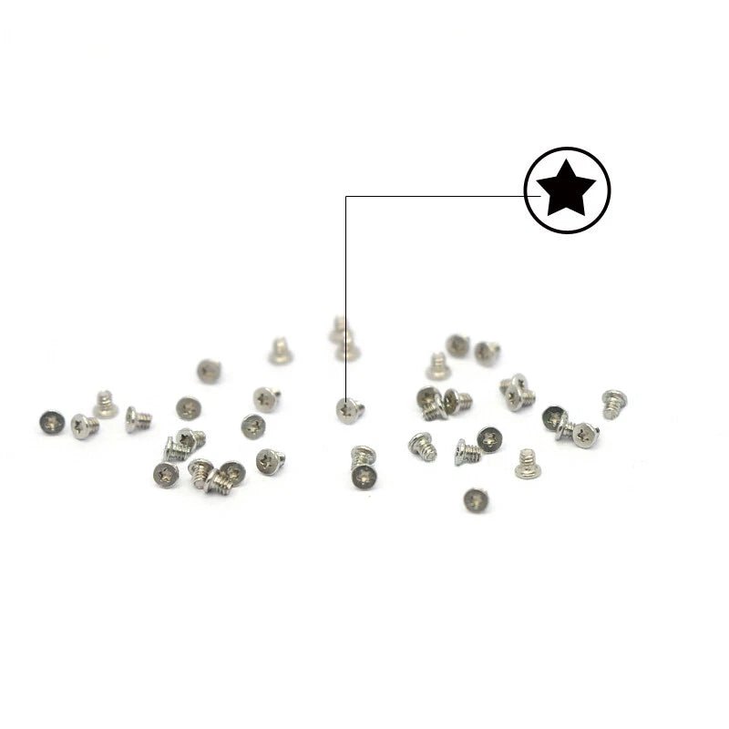 M1 M1.2 Stainless Steel Five - Star Pentalobe Machine Screws — Micro Threaded Fasteners - HomeDIYer