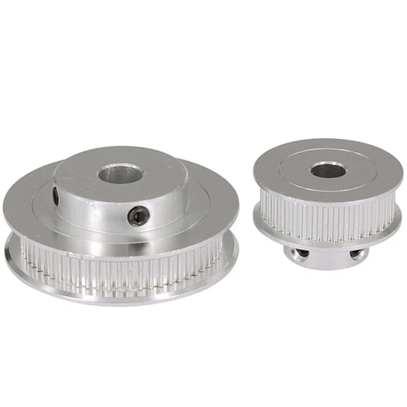 GT2 Timing Belt Pulley BF-Type 30-60 Teeth Bore 5-12mm For 6mm Wide Timing Belt