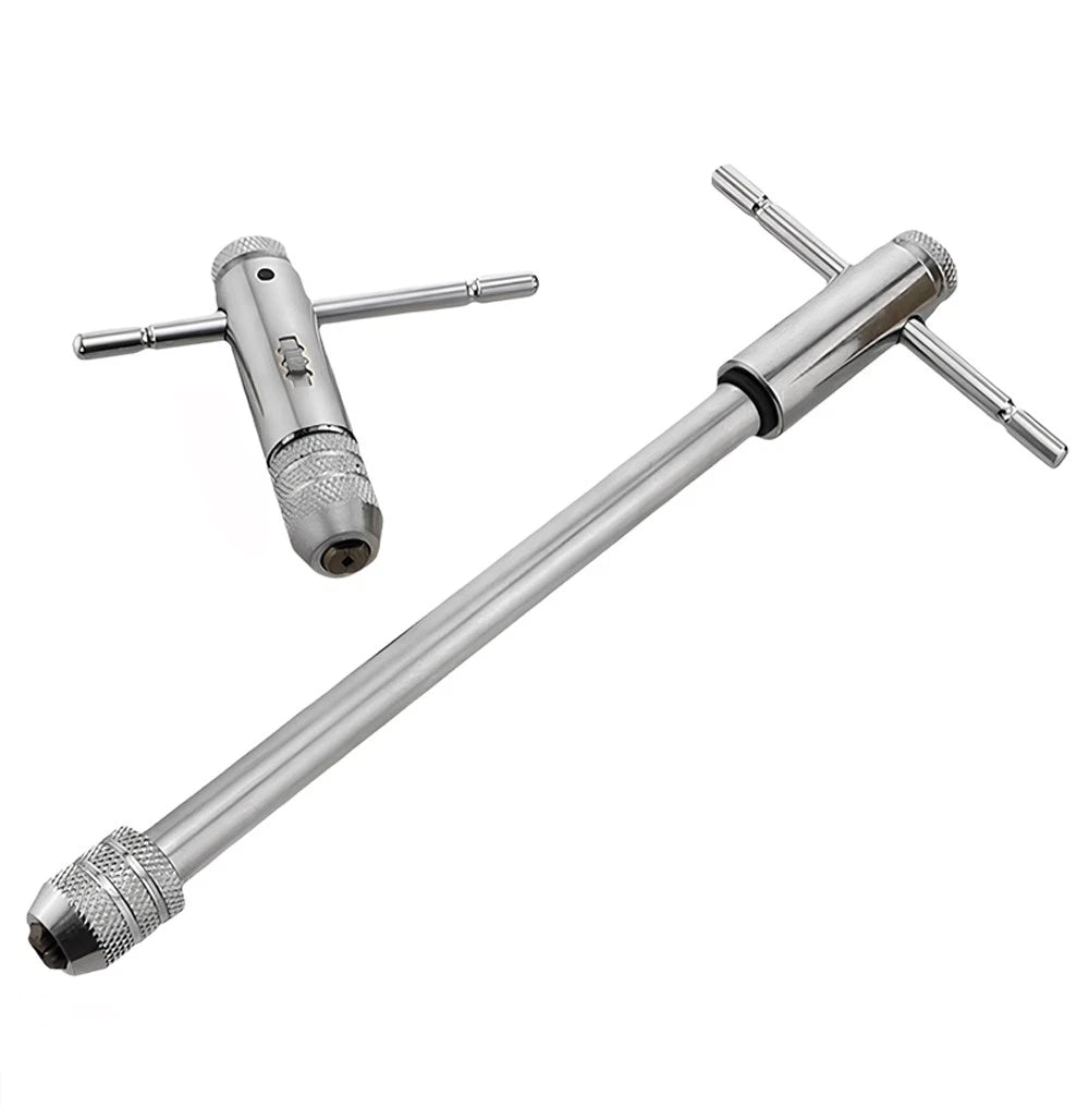Ratchet Tap Wrench, Holder For Use With Hand Taps/Sets M1 - M8 & M5 - M12 Metric