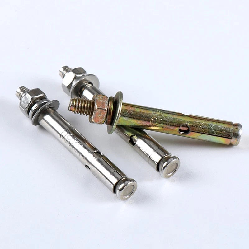 M6 M8 Extra Long Masonry Expansion Bolts — Concrete Wall Anchor Screws (30–80mm)
