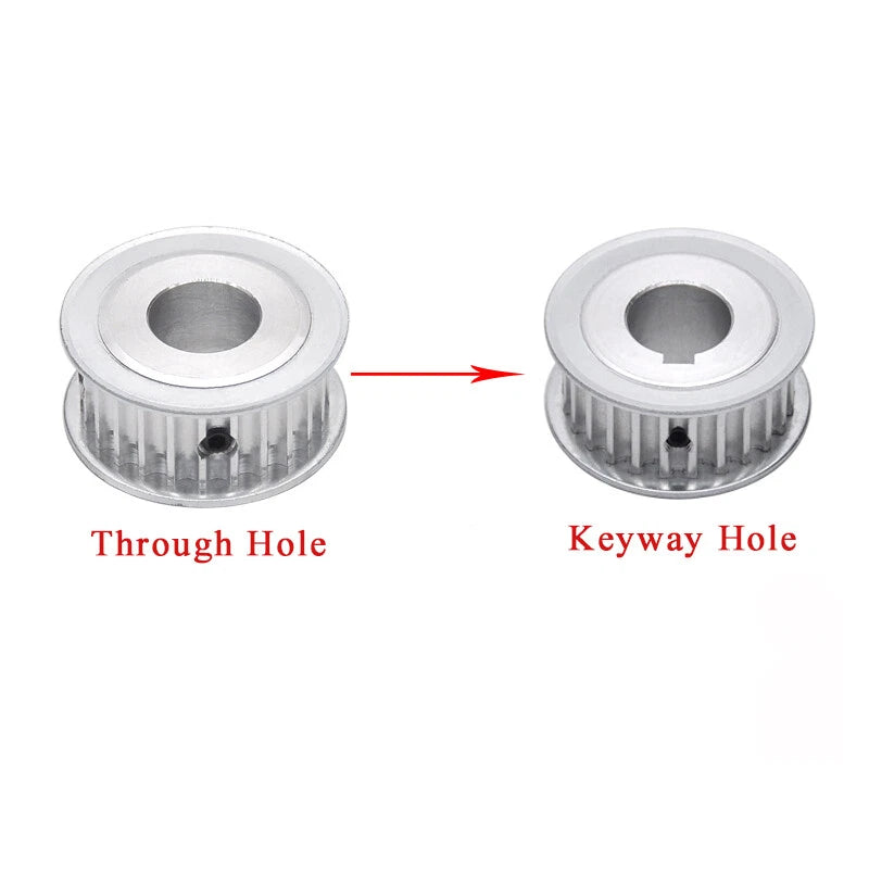 3M Timing Belt Pulley 12T-60T AF Type Synchronous Wheel Bore 4mm-22mm Width 11mm