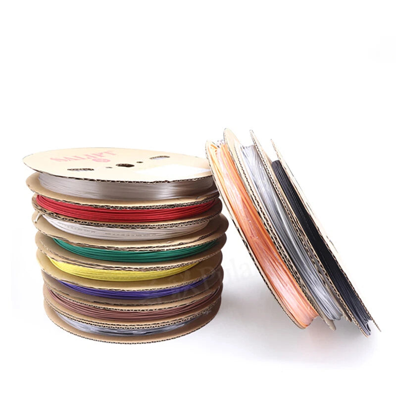Heat Shrink Tubing φ8mm — Electrical Sleeving for Cable & Wire, 7 Colors