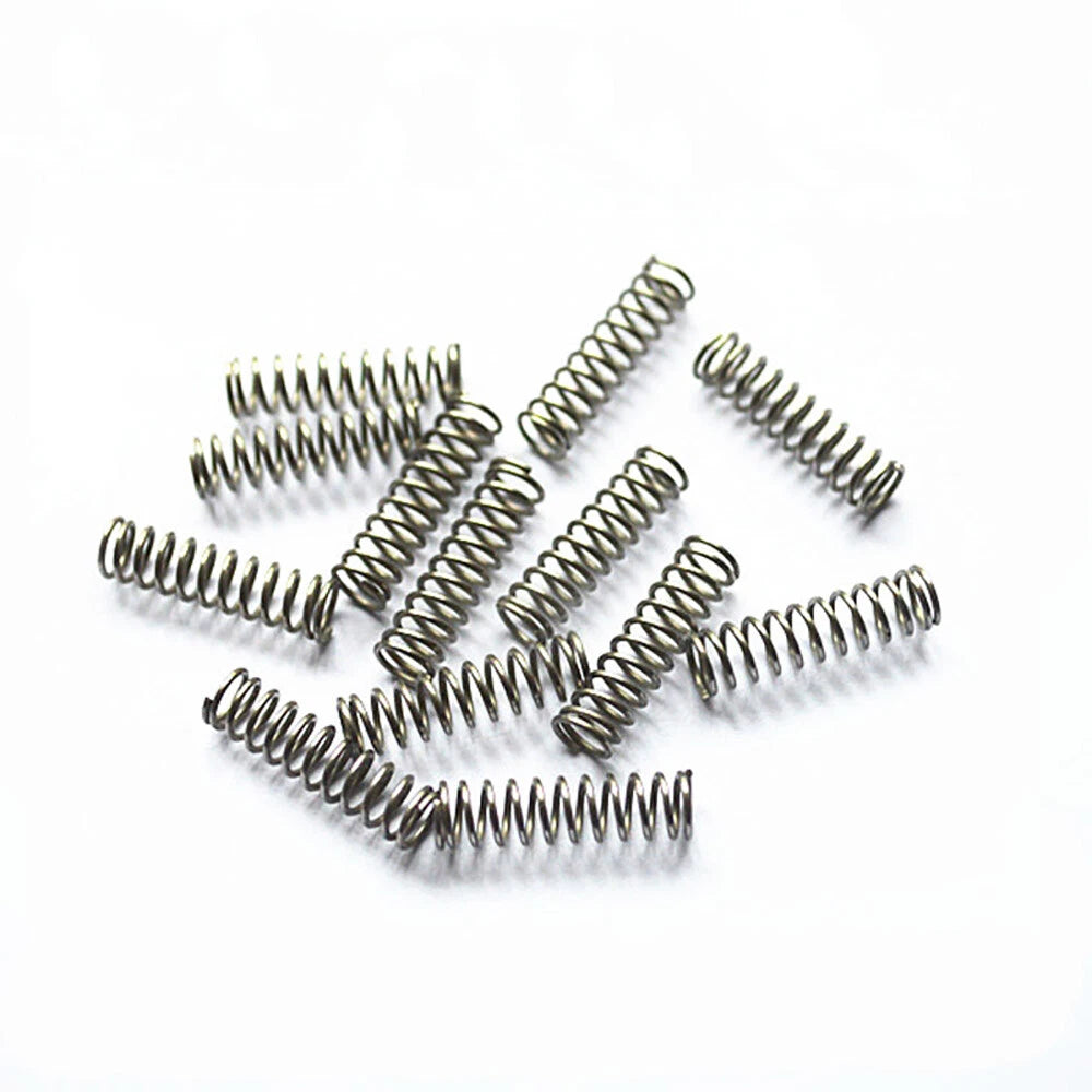 10Pcs Wire Dia 1.4/1.5mm 304 Stainless Steel Spring OD 9-25mm Compression Spring