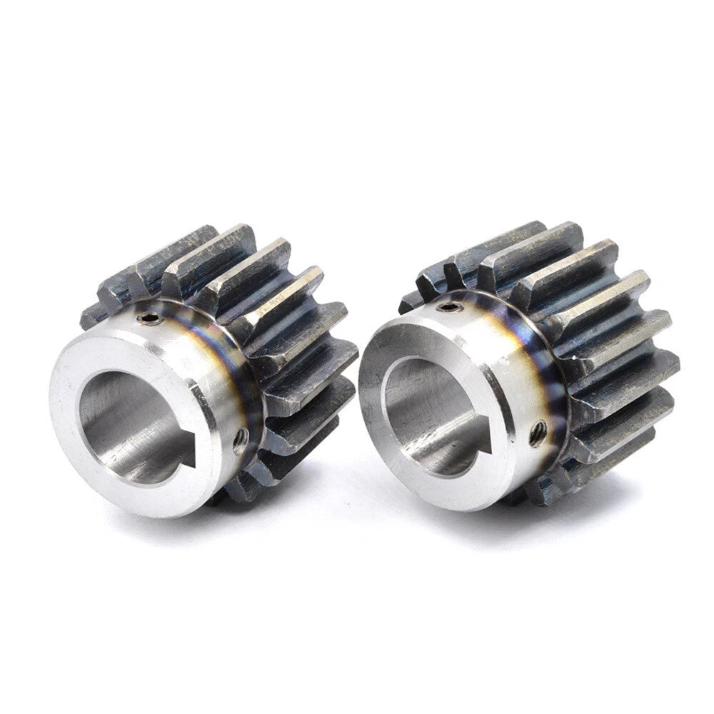 3 Mod 14-30Tooth Spur Gears pitch 9.42mm 45# Steel With Keyway Pinion Motor Gear