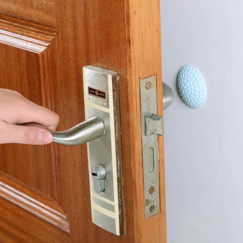 Soft Thickening Mute Rubber Pad To Protect The Wall Self Adhesive Stickers Door Stopper Golf Style Door Fender Home Products - HomeDIYer