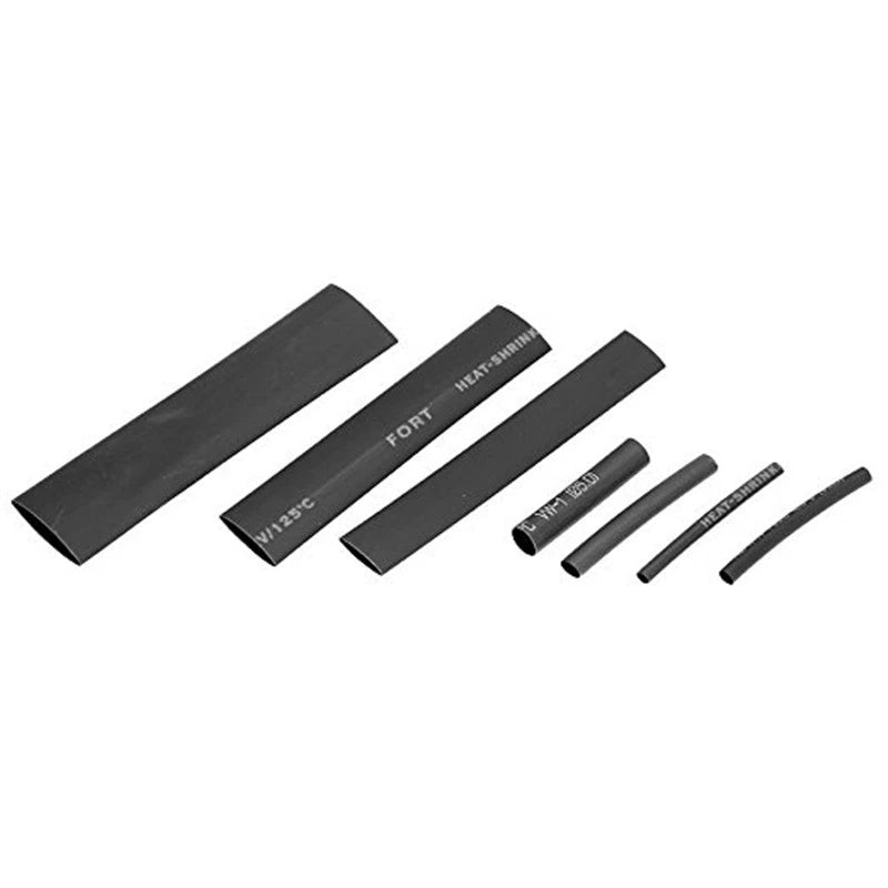 Black Heat Shrink Tubing 2:1 — 20mm to 210mm Large Diameter, 20cm Piece