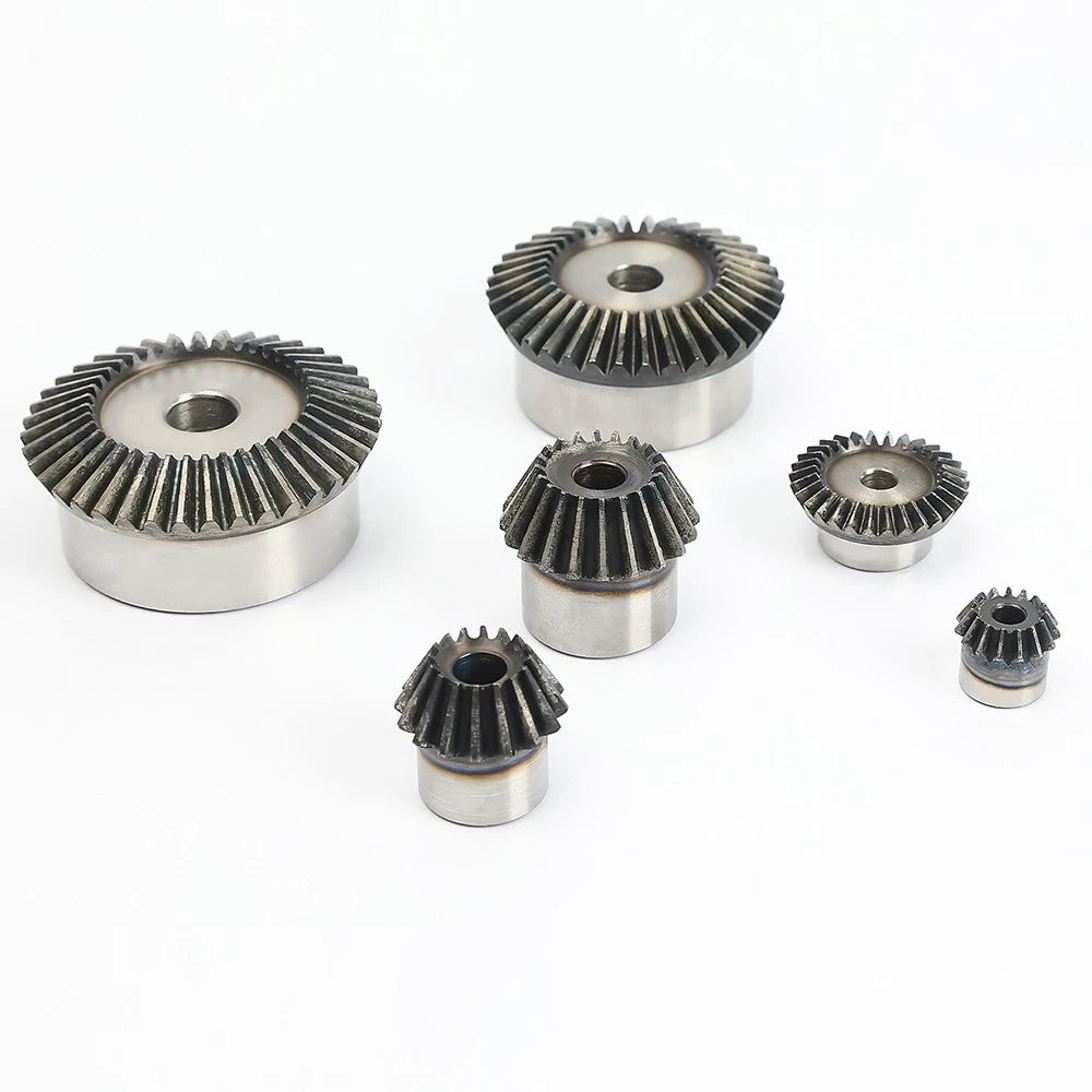 1.5M 2M Bevel Gear 15 - 40 Teeth 1:2 90° Meshing Angle Drive Gears Bundle Sales