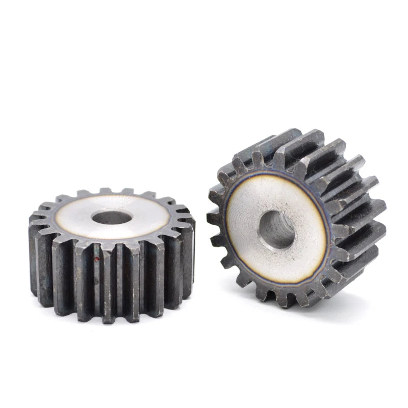 2 Mod 45# Steel Spur Gears Pinion Gear Thickness 20mm 12 - 95 Teeth For 3D CNC