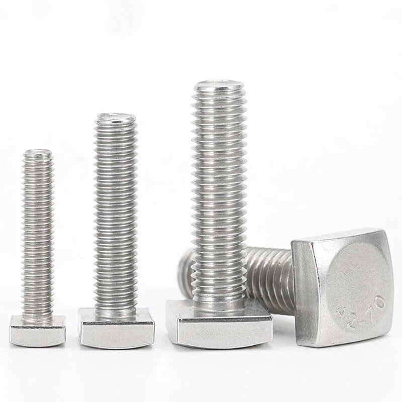 M10 M12 Square Head Bolts 304 Stainless Steel — Metric Square Head Screws - HomeDIYer