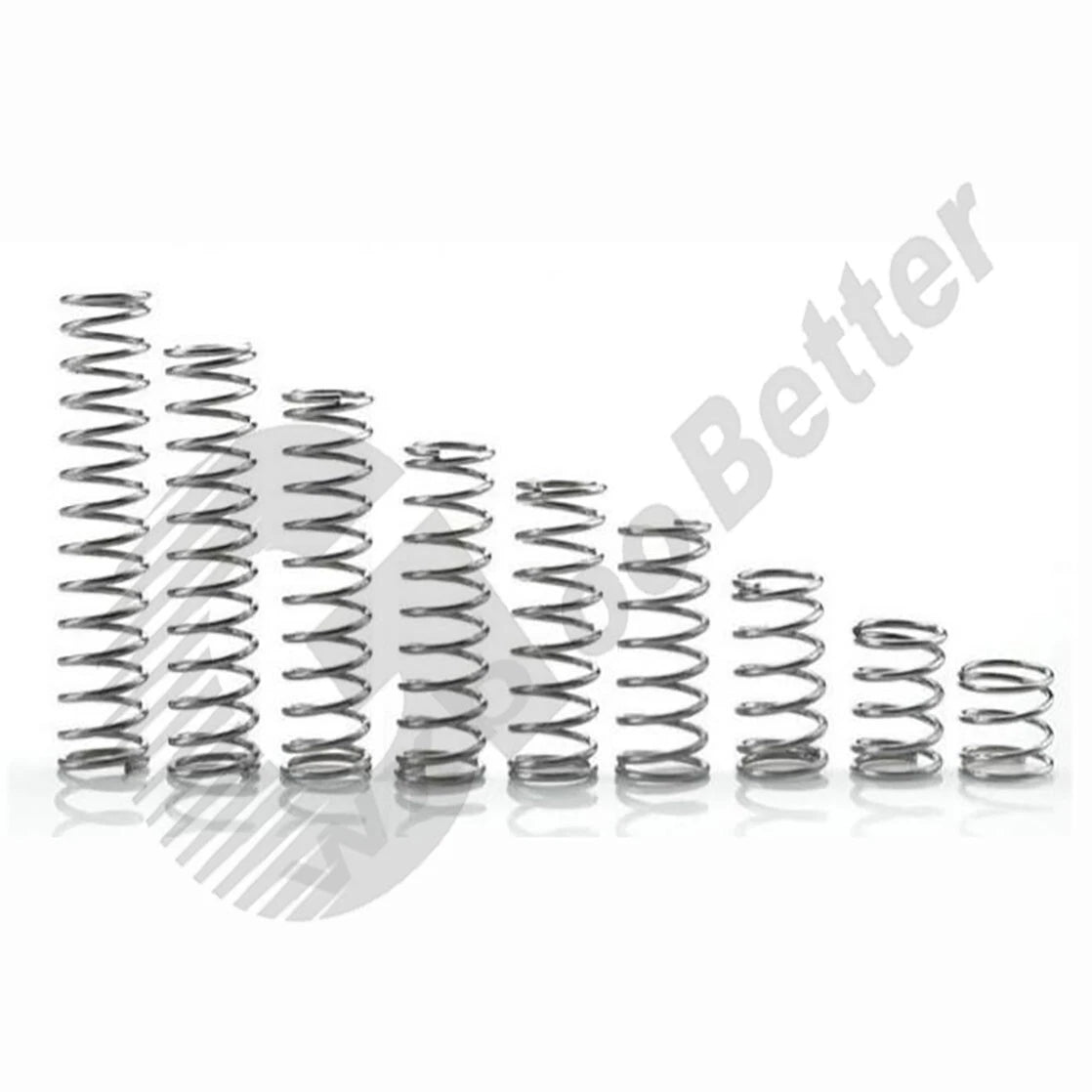 Compression Spring A2 Stainless Steel WireDia.=1.6mm OD=22~25mm Y Type Spring