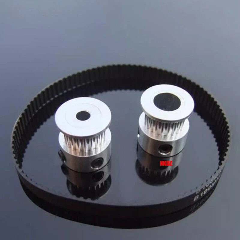 MXL Closed Loop Timing Belt 6mm Wide — B100 to B450 for CNC & 3D Printer