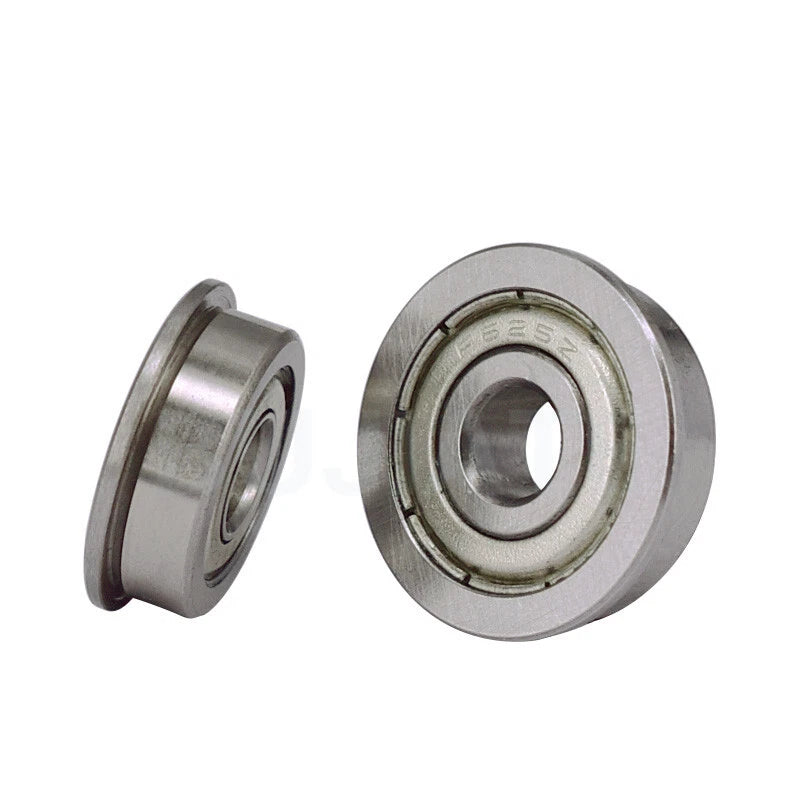 Flanged Miniature Bearings F604 - F695 ZZ Flange Deep Groove Ball Bearing