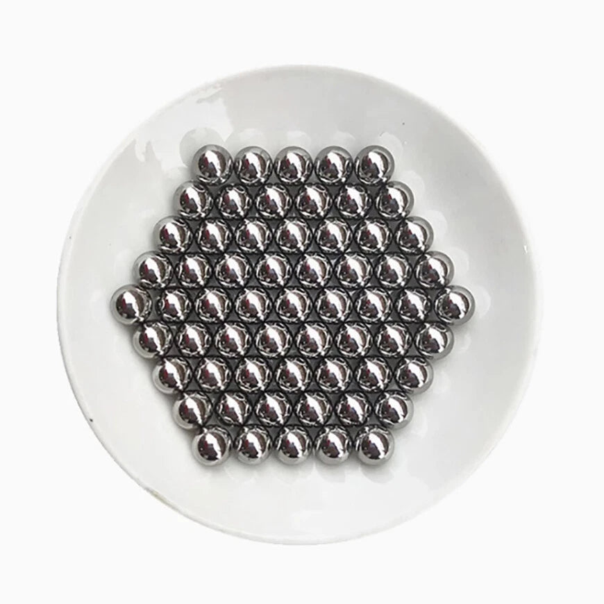 Iron Ball Bearings Replacement Steel Ball Oil Free Smooth Bright 6.35mm-12mm