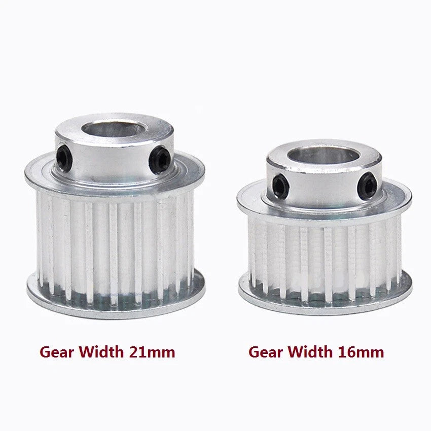 HTD-5M 10-28T Timing Belt Pulley Synchronous Wheel Pitch 5mm Tooth Width 16/21mm