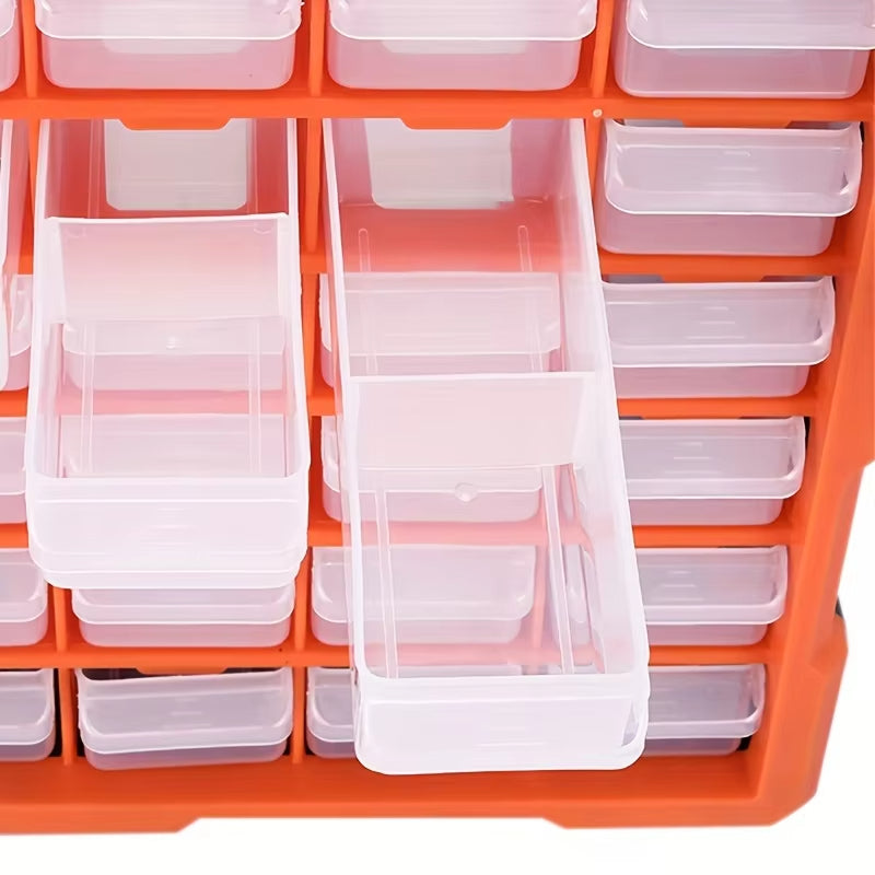 Hard Plastic Organizing Boxes Tool Parts Screw Storage Box Tool Chest Drawers Working Professional Home Tools Packaging