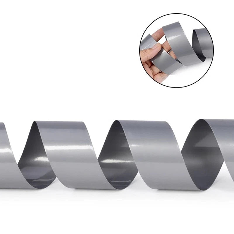 Gray PVC Heat Shrink Tubing — 17mm to 400mm Flat Width, Battery & Wire Insulation Sleeve - HomeDIYer