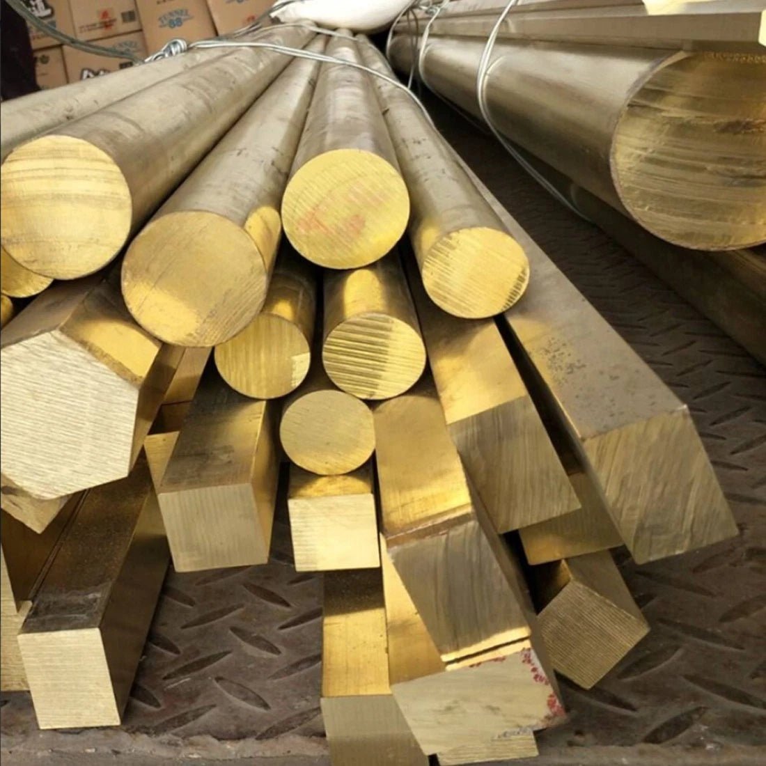 Brass Flat/Bar Sheet Metal guillotine cut -2/3/4/5/6/7/8/9/10MM- Multiple Sizes - HomeDIYer