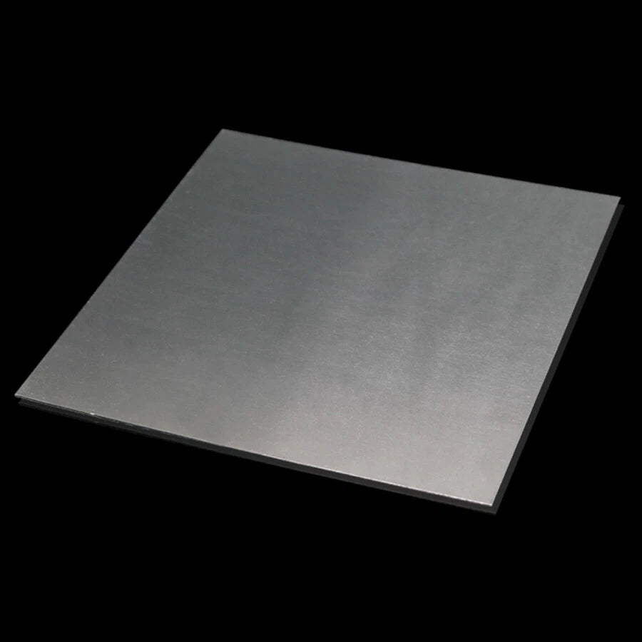 Aluminum Sheet Metal Flat Plate — Multiple Sizes, 0.3mm to 2mm Thick