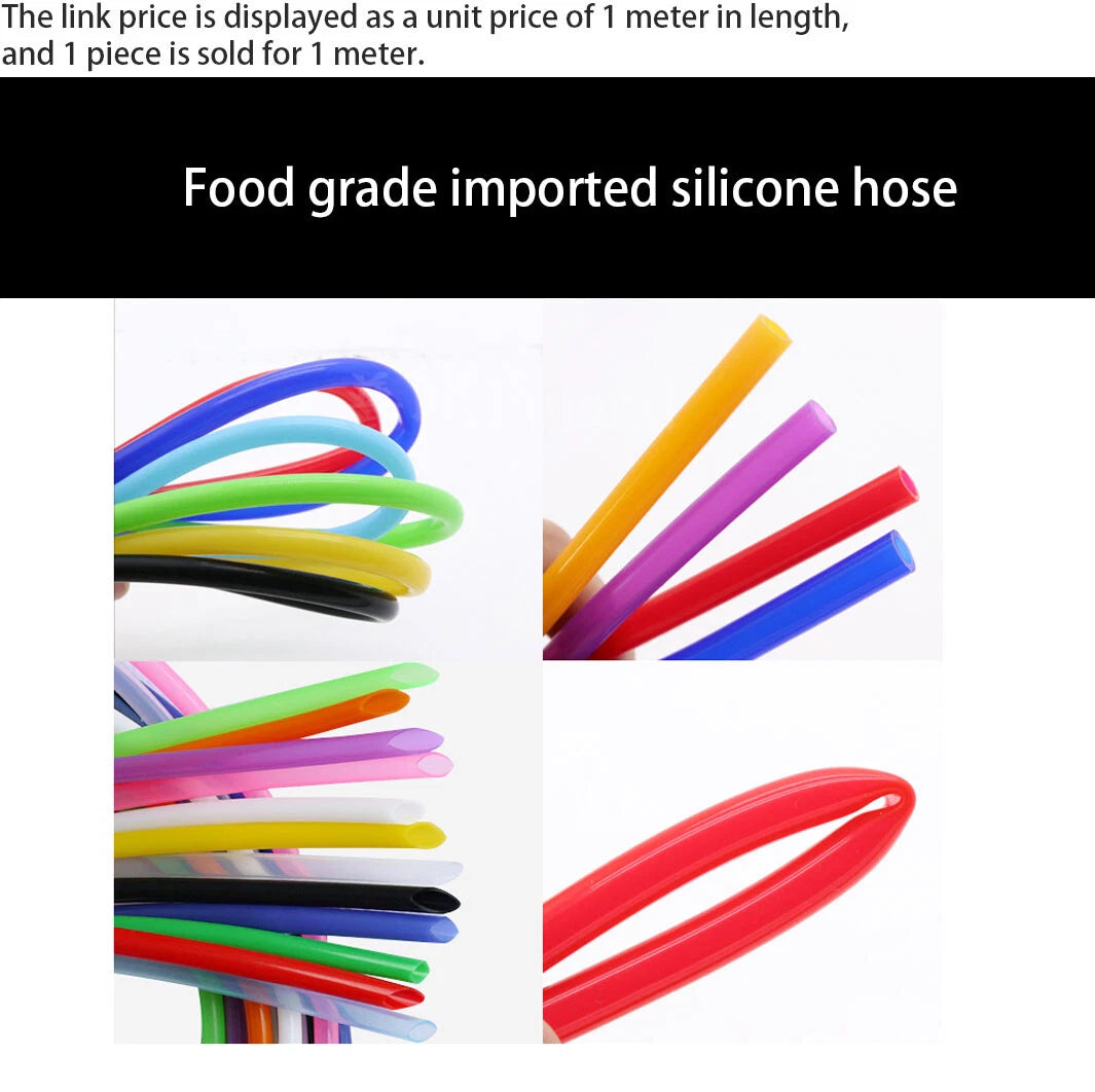 High Temp Silicone Tubing — Food Grade Flexible Rubber Hose Pipe