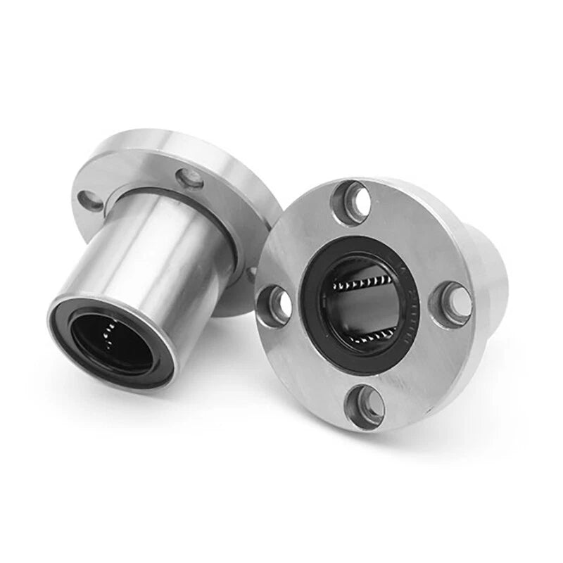 Round Flange Linear Motion Bearings LMF 6UU/8/10/12/13/16/20/25/30/35/40/50/60UU