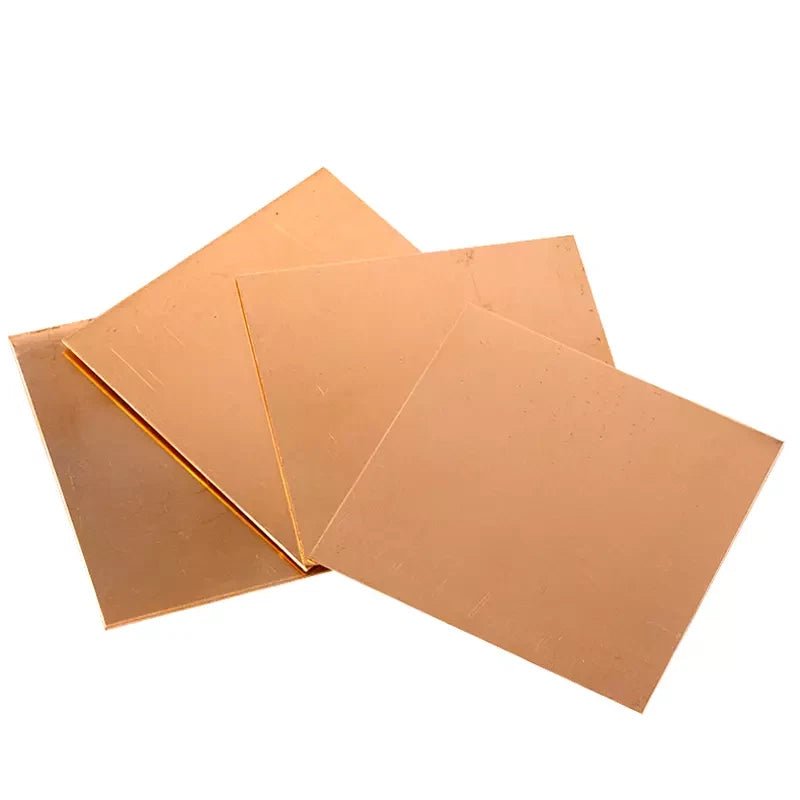 0.5mm-5mm Thick T2 Pure Copper Plate-Sheet Copper Block 35*50 55*100 100*200mm - HomeDIYer