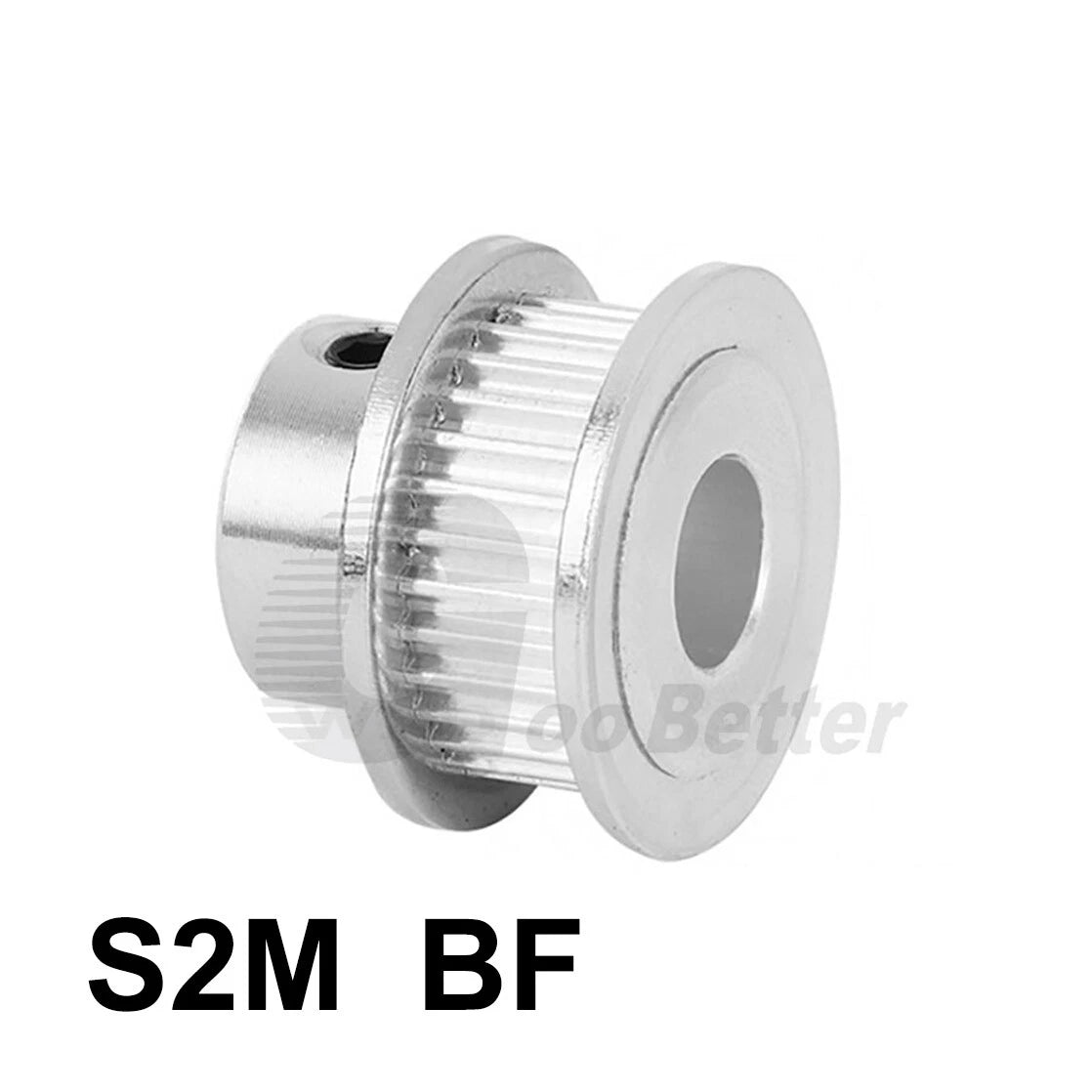 S2M 10mm Timing Belt Smooth Tooth Drive Pulley 70T 72T~80T Bore=5mm~25mm w Step