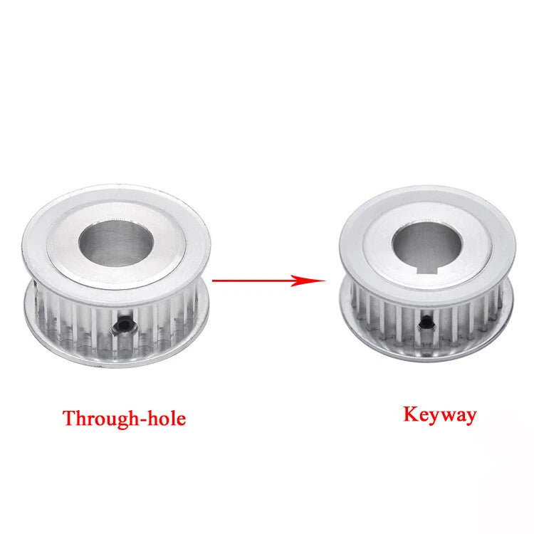 8M Timing Belt Drive Pulley AF-type 50T/60T Bore 14mm-40mm Slot 16/21/27/32mm