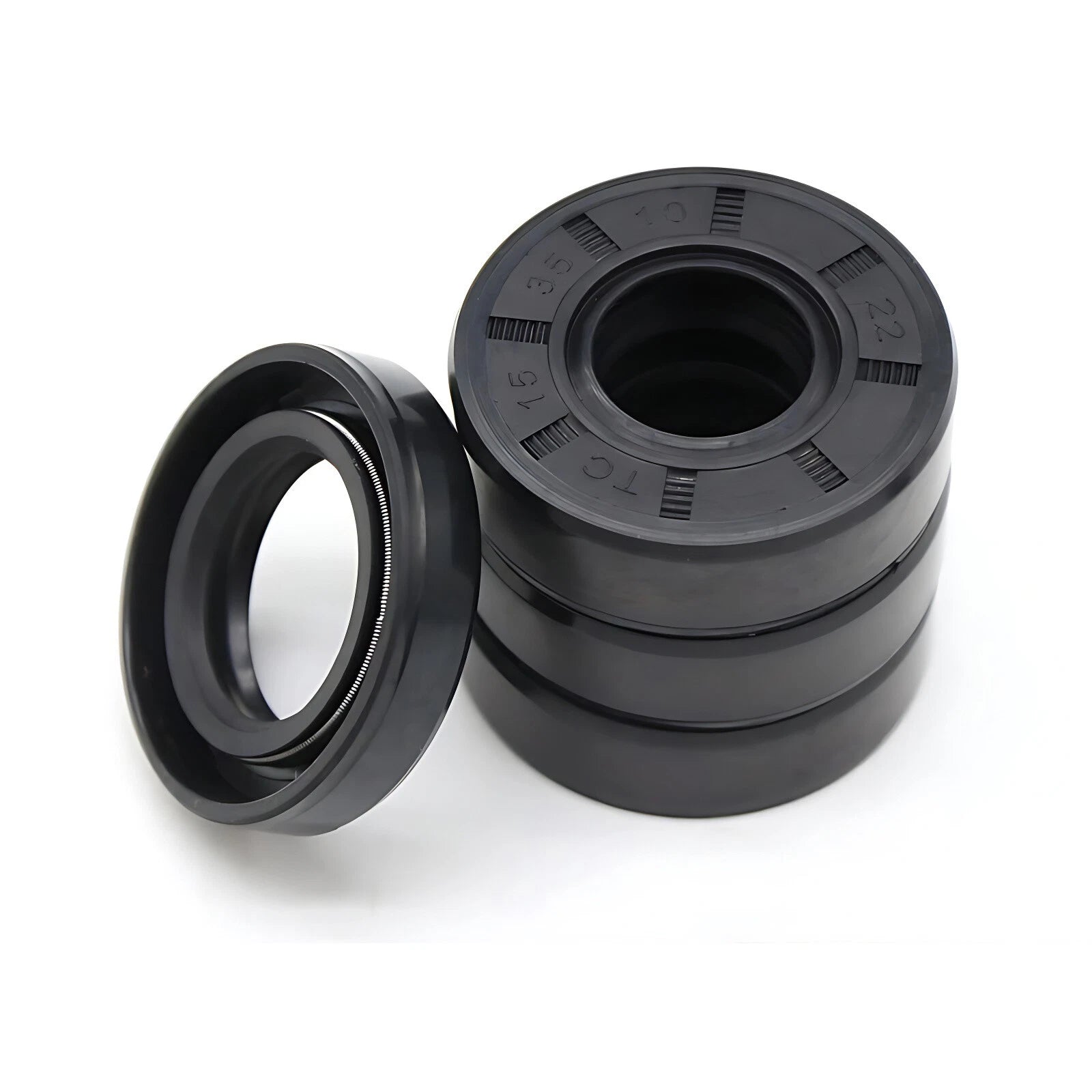 20PCS TC Skeleton Oil Seal Rings NBR Double Lip Seal Rotary Shaft ID 18 19 20mm