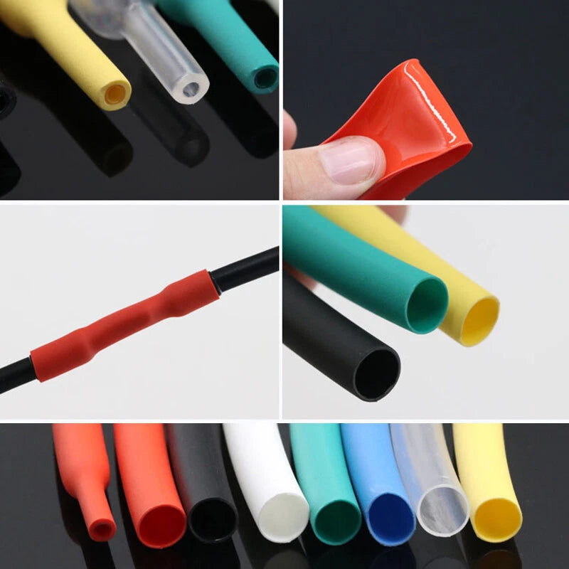 3:1 Heat Shrink Tubing — Dual Wall Adhesive-Free Sleeve, Φ1.6mm to Φ65mm, 8 Colors