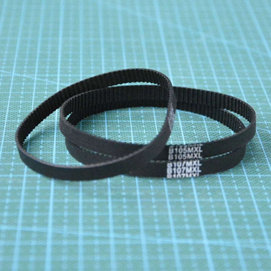 MXL Closed Loop Rubber Timing Belt — B107 B108 B109 B110 | 6mm & 10mm Width