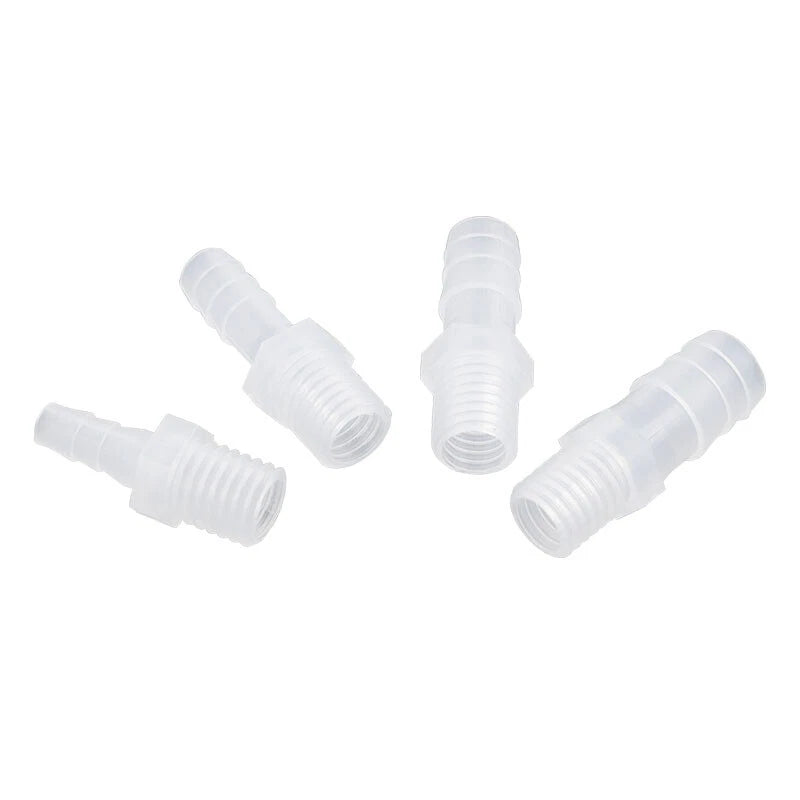 External Thread Straight Joint Tube Hose Pipe Plastic Tube Connector 2.8mm~25mm