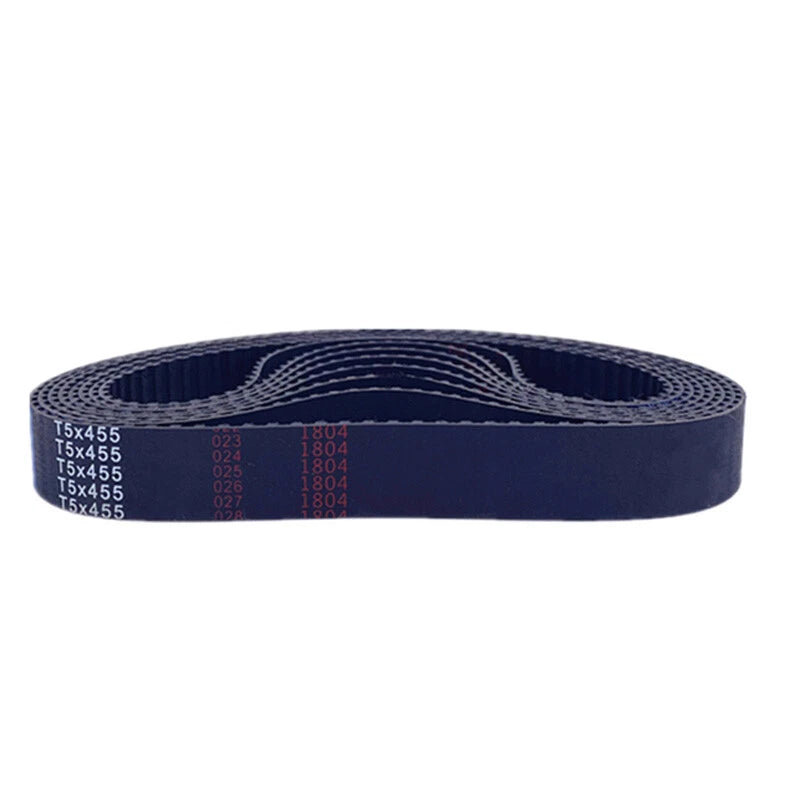 T5 Timing Belt 15mm Wide — 5mm Pitch Rubber Closed Loop Drive Belt for 3D Printers, CNC & Automation