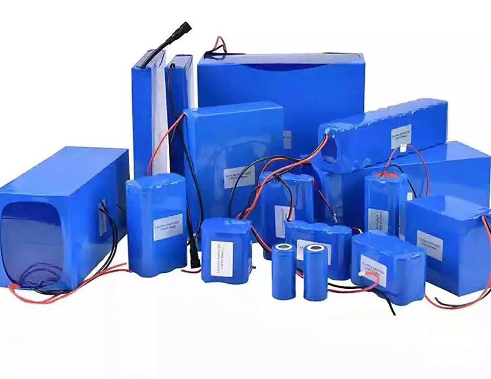 PVC Heat Shrink Tube for RC Battery Packs — 103mm to 500mm Flat Width, Blue & Clear