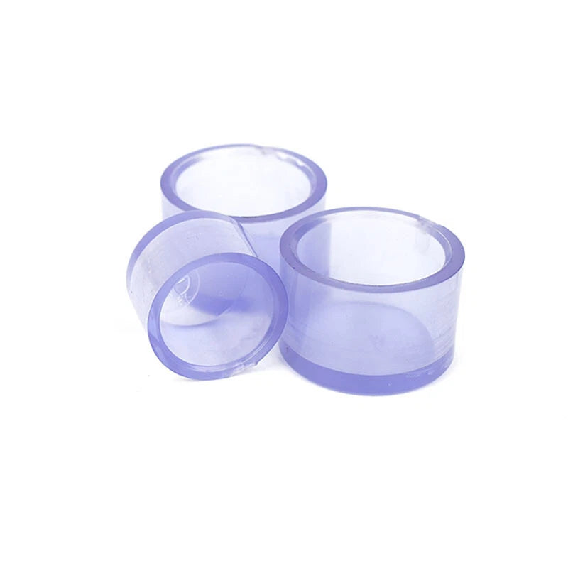 PVC Clear Pipe End Cap φ20mm~φ90mm Water Pipe Plug Cover Supply Pipe Fittings