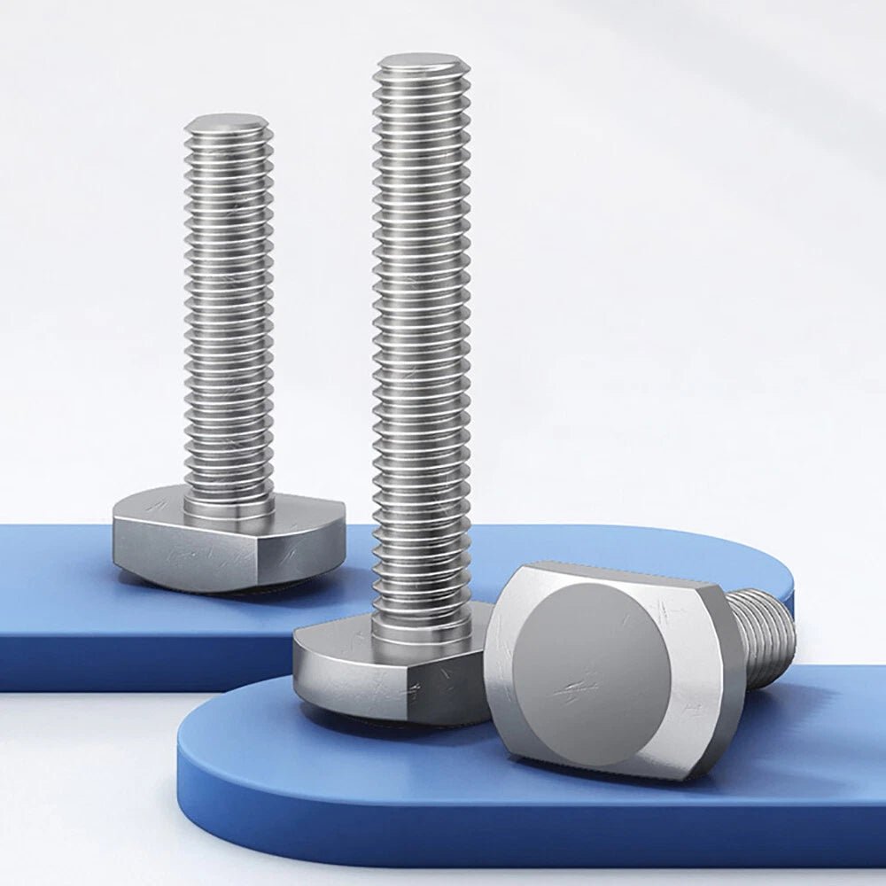 T - Slot T - Head Bolts M5 M6 | A2 Stainless Steel Hammer Screws for Aluminum Extrusion - HomeDIYer