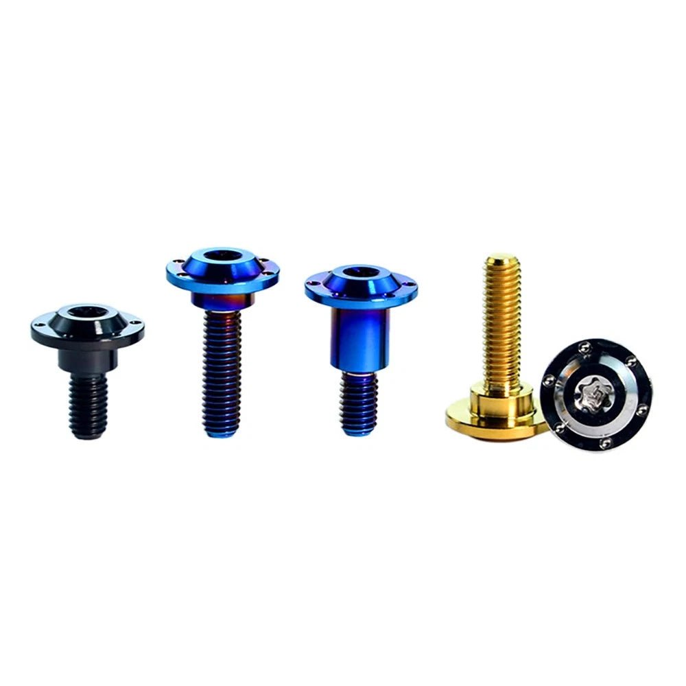 M5 Titanium Stepped Screw — Low Profile Torx Head with Washer | 13 15 16 19 20mm - HomeDIYer