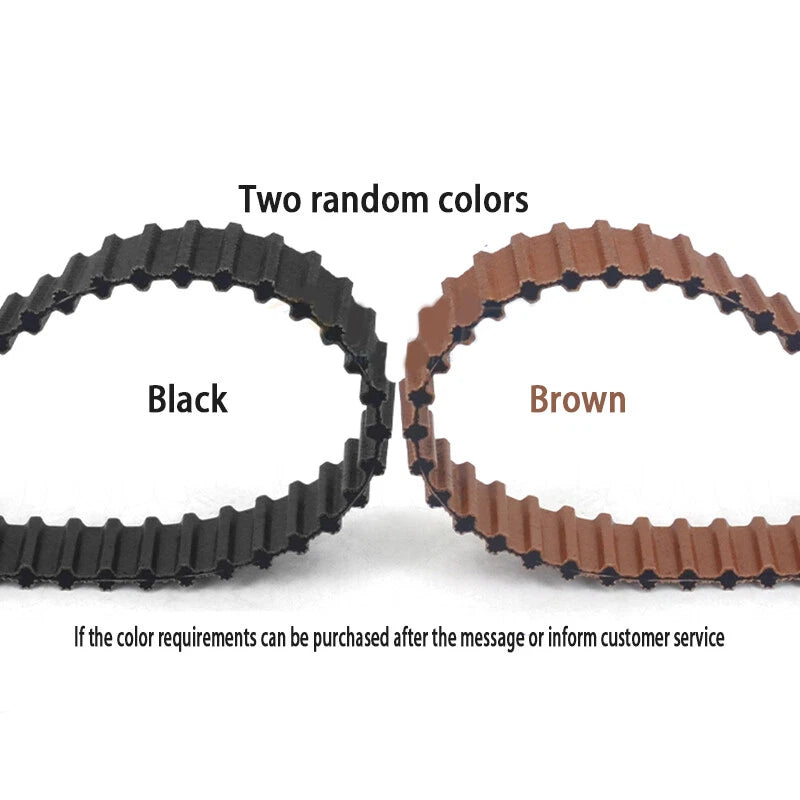 DH Double-Sided Timing Belt | 12.7mm Pitch | Closed Loop Rubber | 25mm & 30mm Wide