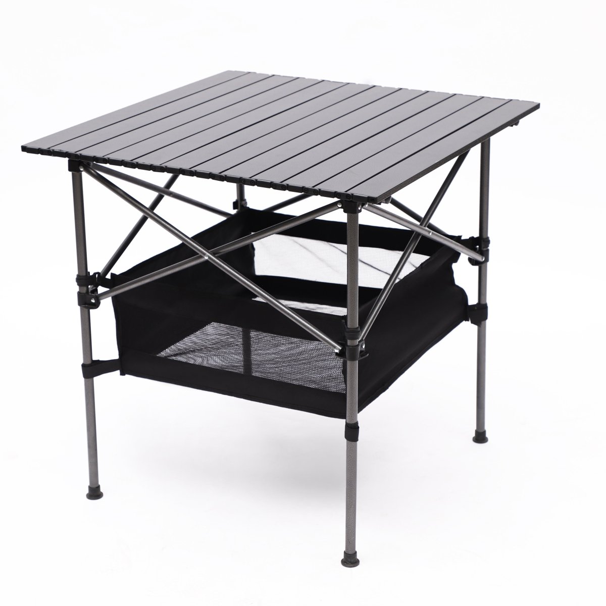 1 - Piece Folding Outdoor Table with Storage & Carry Bag - HomeDIYer