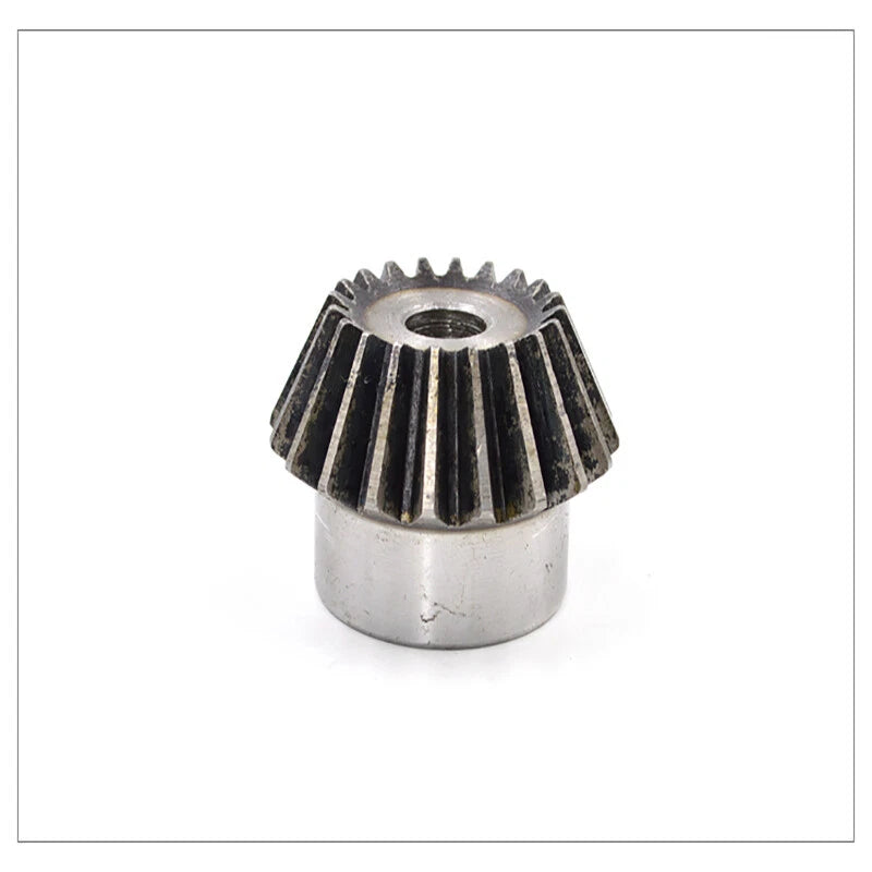 1:2/1:3 Metal Motor Bevel Gears 1.5-3 Modulus 15-54Tooth 90° Pairing 45# Steel