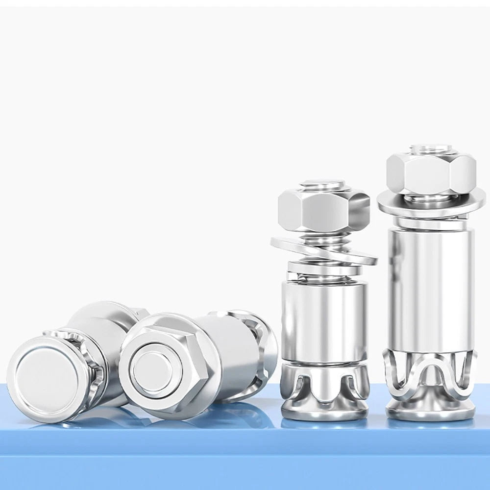 M6 M8 Stainless Steel Expansion Bolts for Marble & Concrete — 304 / 201 SS, 20–40mm