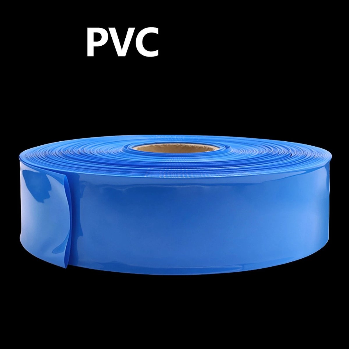 PVC Heat Shrink Tubing – Flat Wide 17mm–103mm | 5 Colors | 1m / 5m / 20m Rolls - HomeDIYer