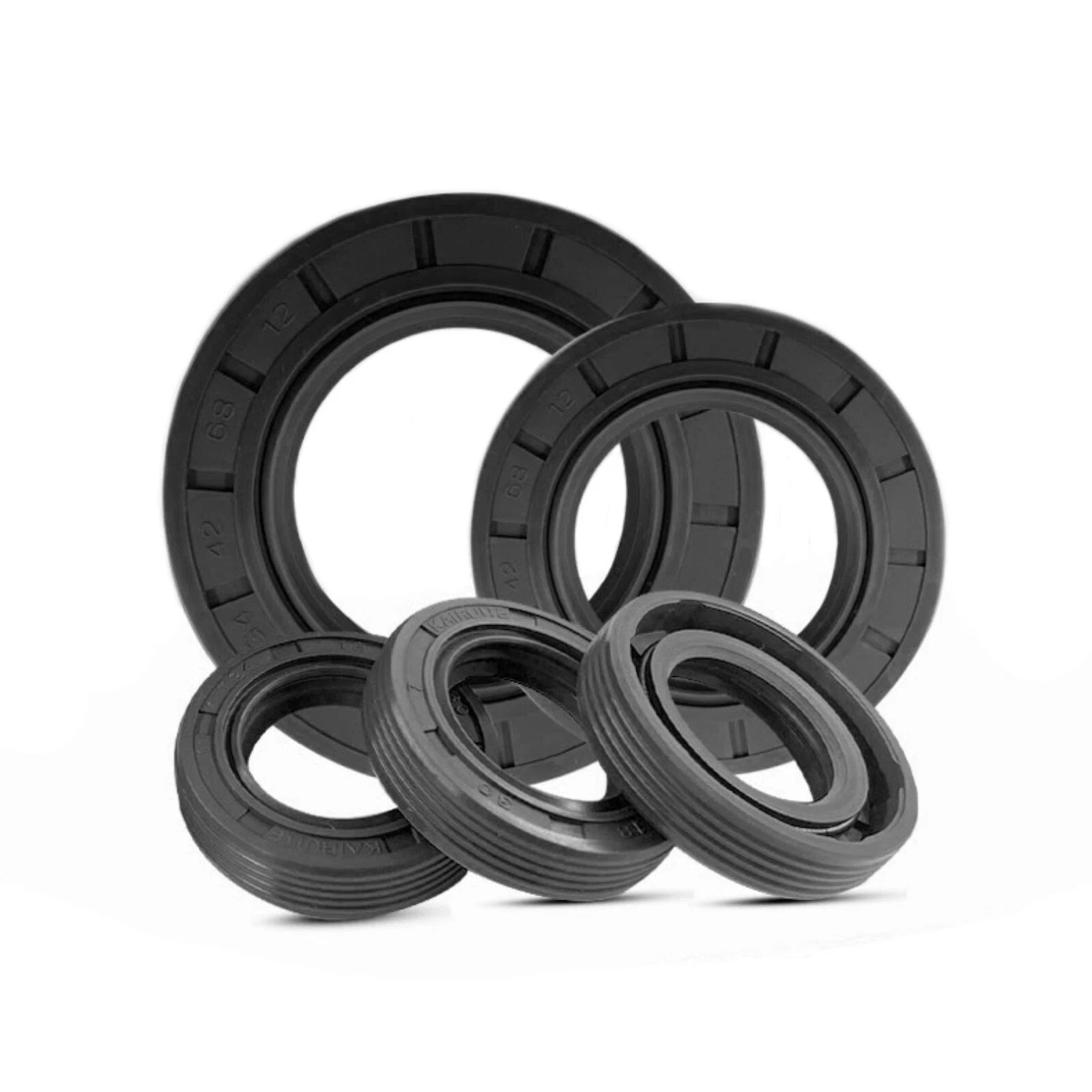 TC Oil Seal 32mm ID Double Lip NBR 70 Rotary Shaft Seal — Multiple Sizes