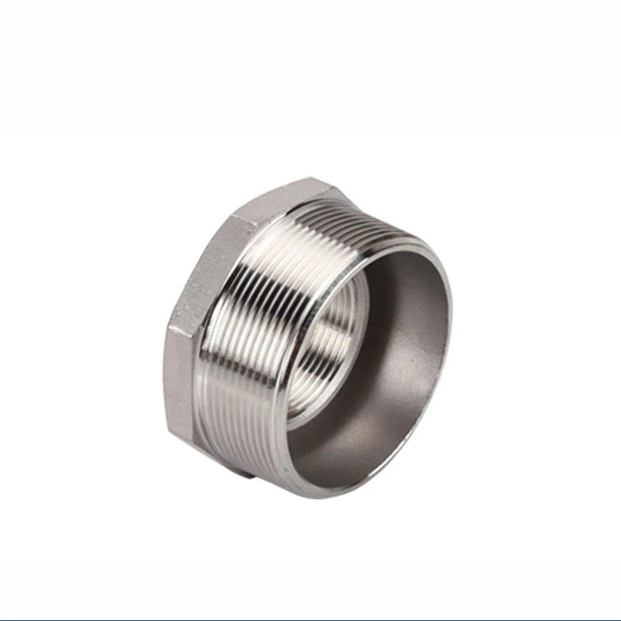 BSP Male to Female Reducing Bush — Stainless Steel Pipe Fitting Adapter