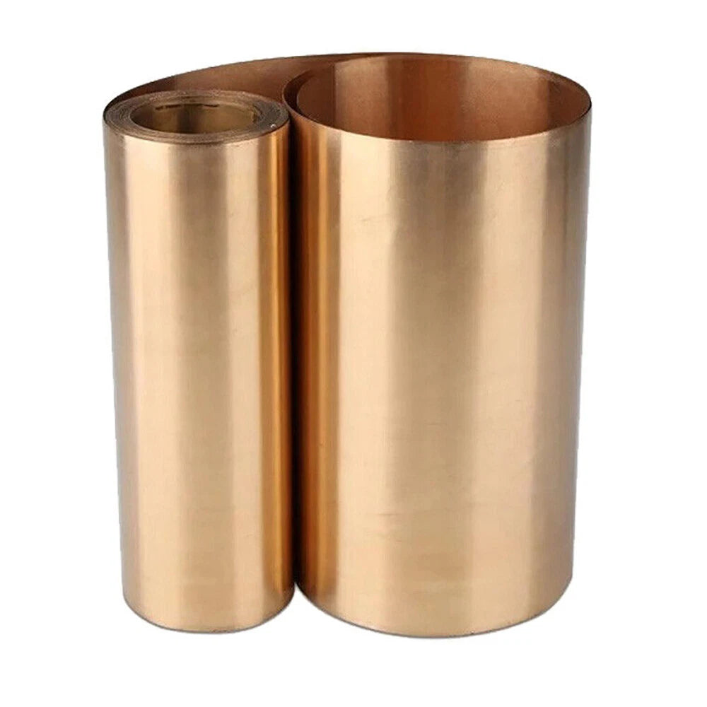 C17200 Beryllium Copper Sheets Thick 0.08-1.2mm BeCu Metal Foil Panel Strip