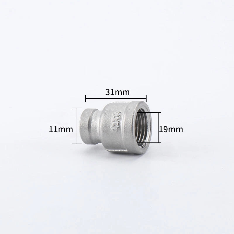 BSP Stainless Steel Reducing Bush — Female Thread Pipe Fitting