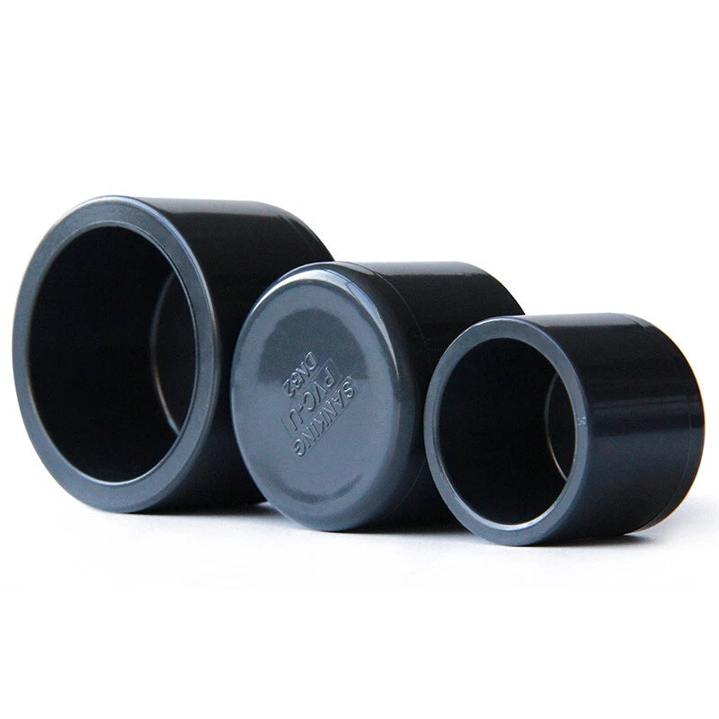 UPVC PVC Cap End Caps Plug Blanking I.D. 20mm-200mm Adhesive Drain Pipe Fittings
