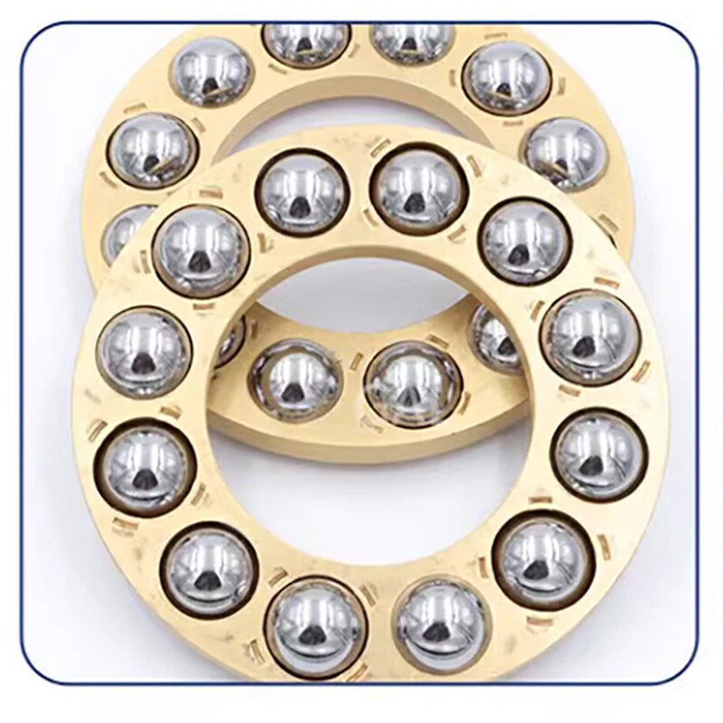 Thrust Ball Bearing Steel Miniature High Precision Flat Steel Bearings 3 Part